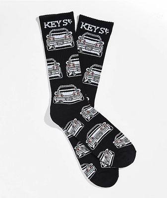 Key Street Lock And Key Crew Socks