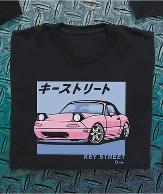 Key Street Sukoshi Black T-Shirt