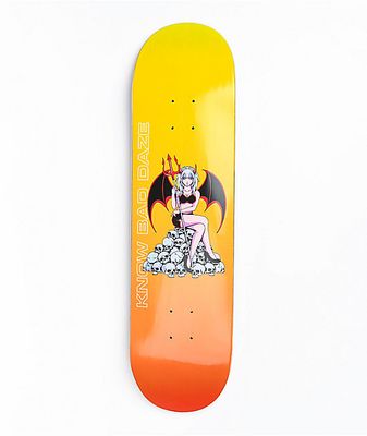 Know Bad Daze Devil Inside 8.25" Skateboard Deck