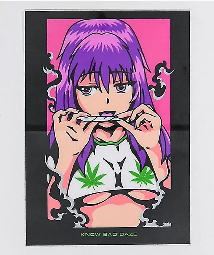 Know Bad Daze Roll Sticker