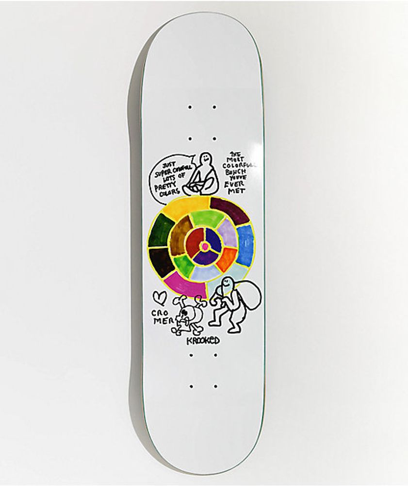 Shaded svale Opdater Krooked Cromer Pantone 8.25" Skateboard Deck | Dulles Town Center