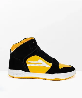 Lakai Telford Black & Yellow Shoes