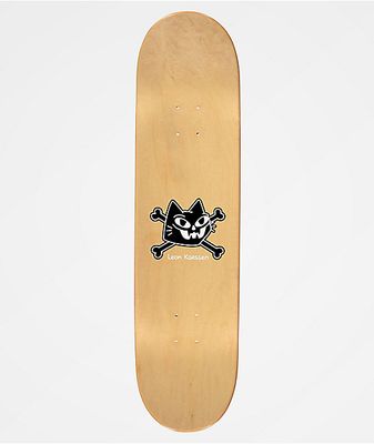 Leon Karssen Skull Cat 8.25" Skateboard Deck