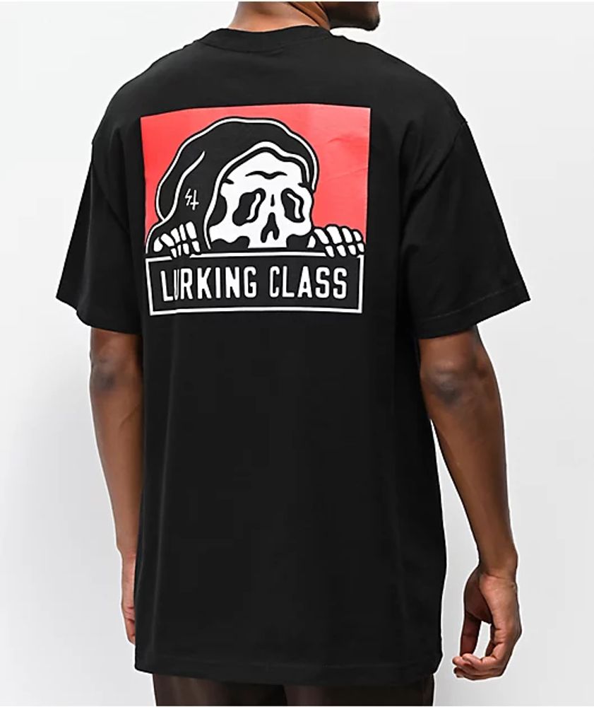 Lurking Class By Sketchy Tank Corpo Black T-Shirt