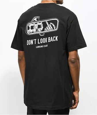 Lurking Class By Sketchy Tank Look Back Black T-Shirt