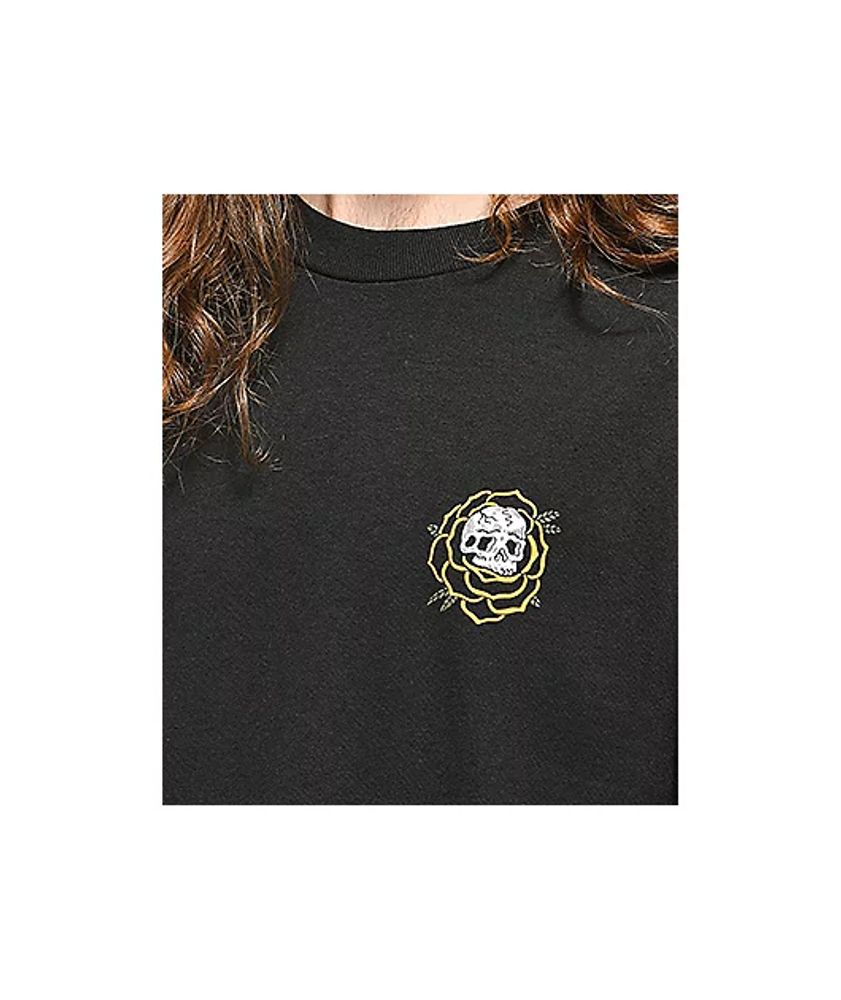 Lurking Class By Sketchy Tank Rose Black T-Shirt