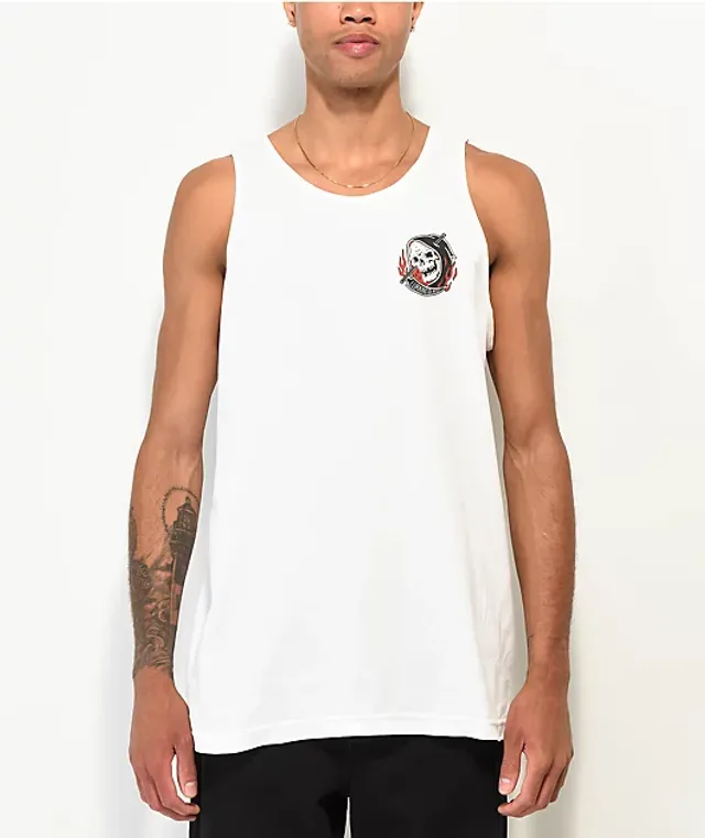 Lurking Class by Sketchy Tank Black & White Pinstripe Baseball Jersey