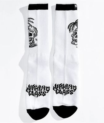 Lurking Class by Sketchy Tank Dead Summer White Crew Socks