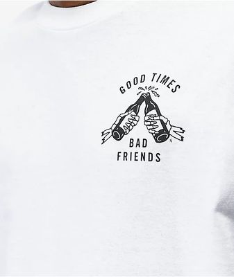 Lurking Class by Sketchy Tank Good Times White T-Shirt