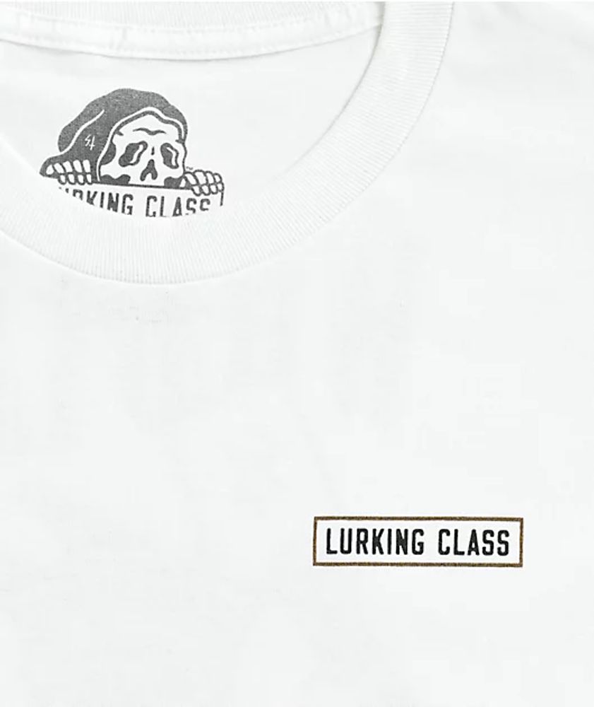Lurking Class by Sketchy Tank Joker White T-Shirt