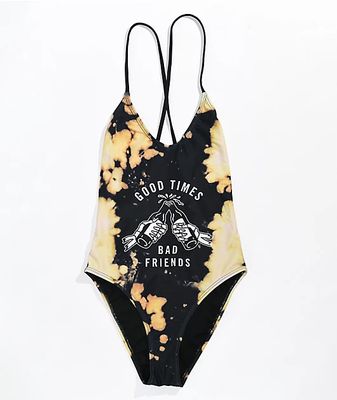Lurking Class by Sketchy Tank Times Bleach One Piece Swimsuit
