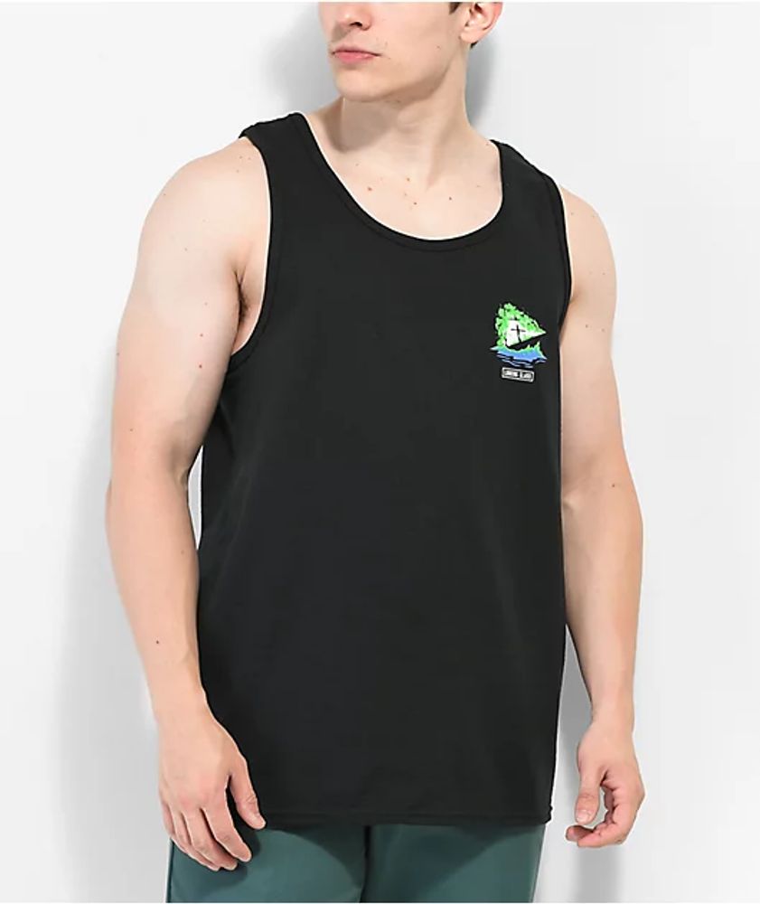Lurking Class by Sketchy Tank Welcome Black Top