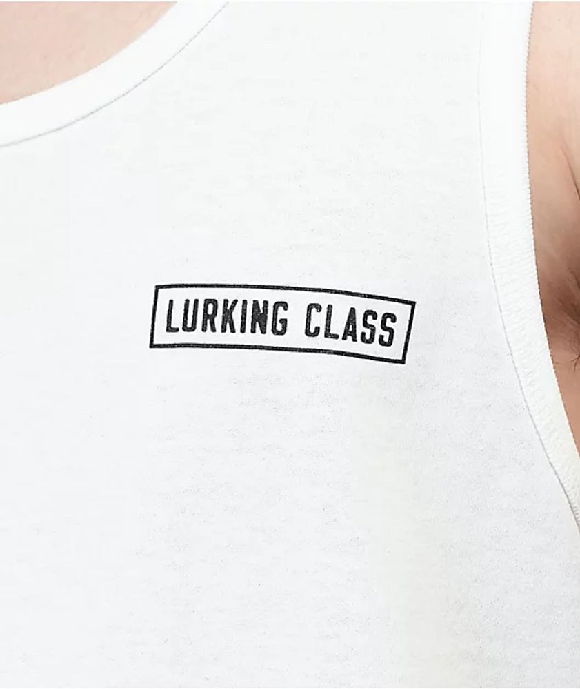 Lurking Class by Sketchy Tank Your Day 22 White Top