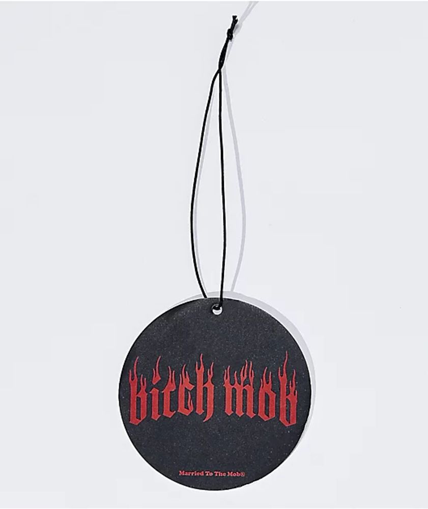 Married to the Mob Bitch Mob Black Air Freshener
