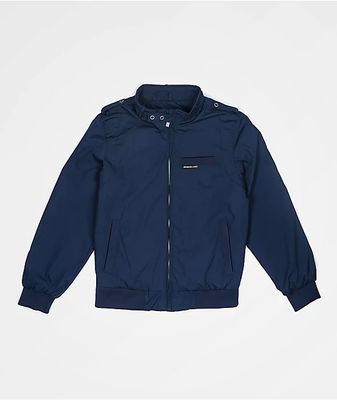Members Only Boys Iconic Navy Racer Jacket