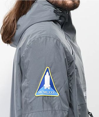 Silver Reflective Pullover Jacket 