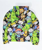 Members Only x Nickelodeon Kids' Rugrats Black Windbreaker Jacket