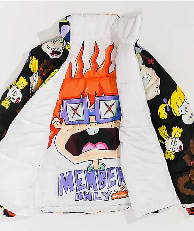 members only x nickelodeon puffer