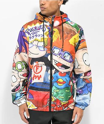 Members Only x Nickelodeon Rugrats Multi Windbreaker Jacket