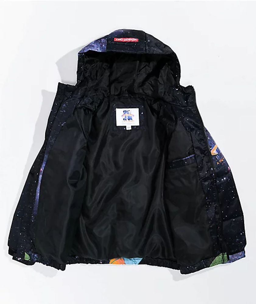 Members Only x Space Jam: A New Legacy Kids' Galaxy Puffer Jacket