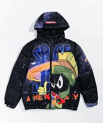 Members Only x Space Jam: A New Legacy Kids' Galaxy Puffer Jacket