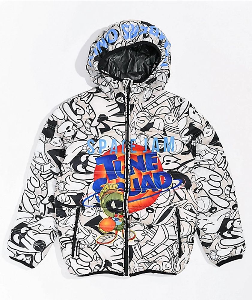 Members Only x Space Jam: A New Legacy Kids' Tune Squad Hooded Puffer Jacket