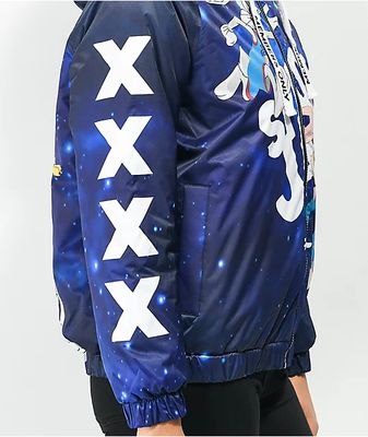 Members Only x Space Jam: A New Legacy Snorkel Bomber Puffer Jacket
