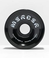 Mercer 70mm 80a Black Longboard Wheels