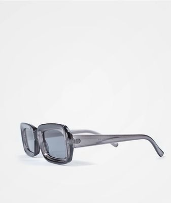 Mini Clout Grey Smoke Square Sunglasses