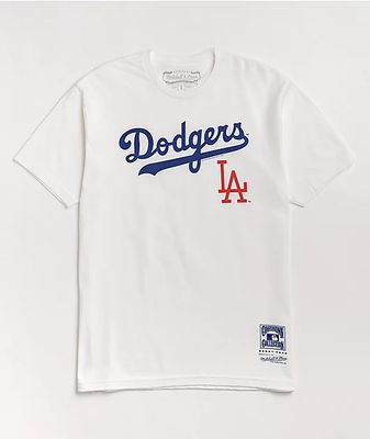 Men's Mitchell & Ness Orel Hershiser White Los Angeles Dodgers