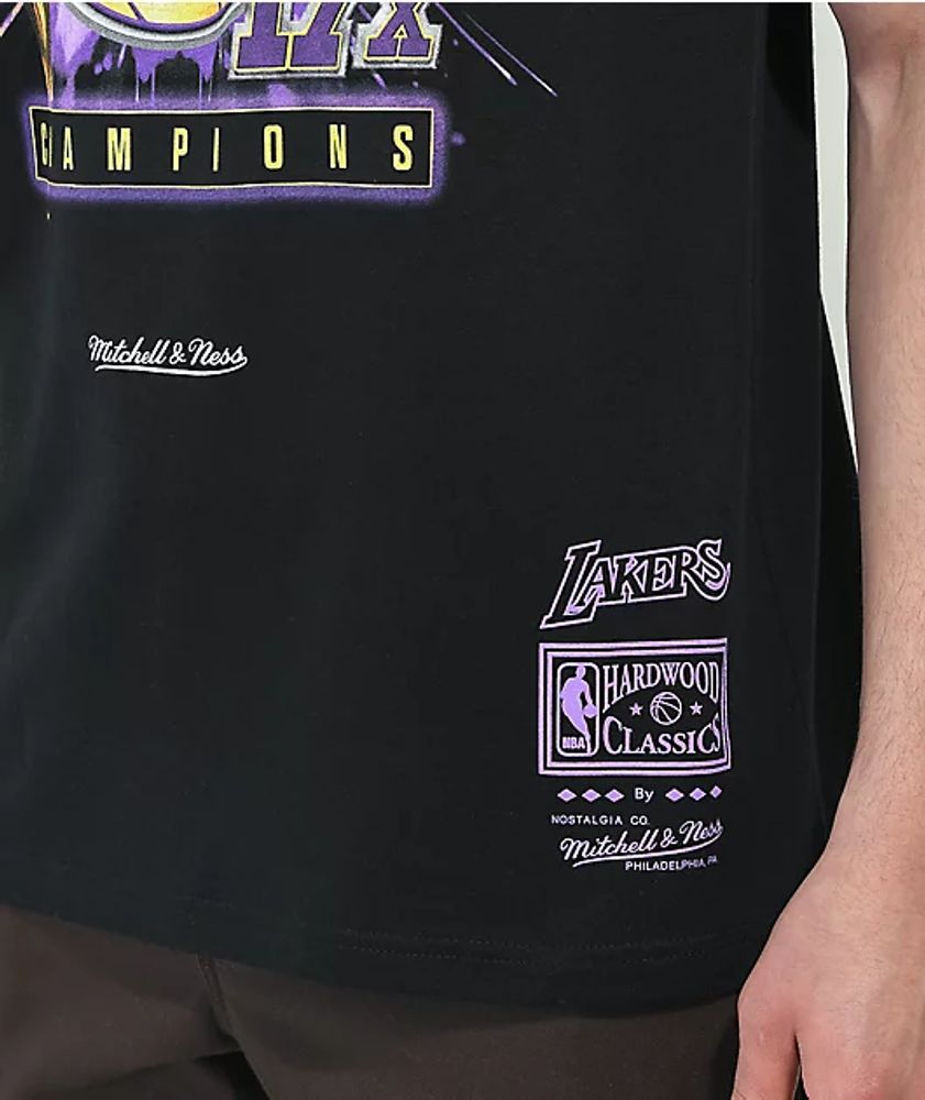 Mitchell & Ness x NBA Lakers Sandman Cream T-Shirt