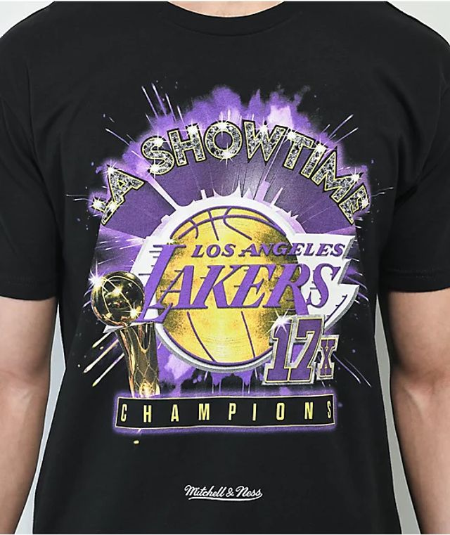 Mitchell & Ness x NBA Lakers Chinese New Year Black T-Shirt