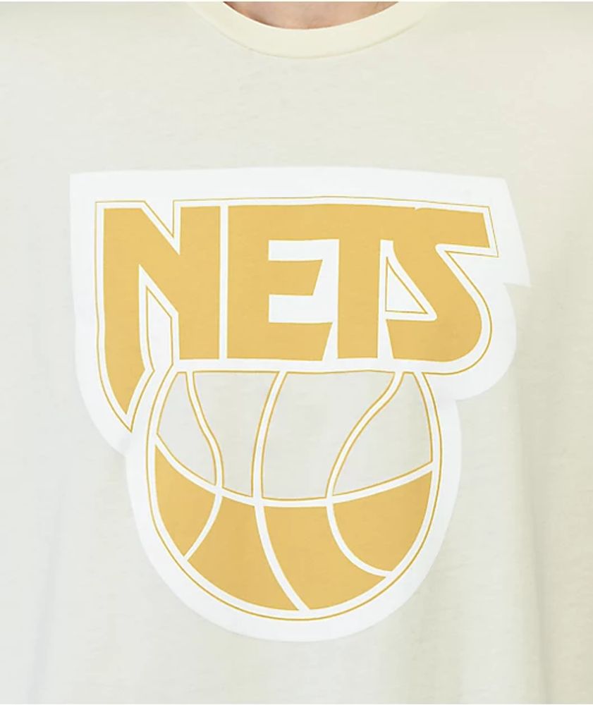 Mitchell & Ness x NBA Lakers Sandman Cream T-Shirt