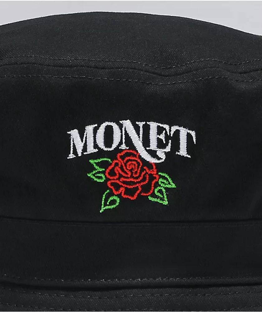 Monet Burnside Black Bucket Hat
