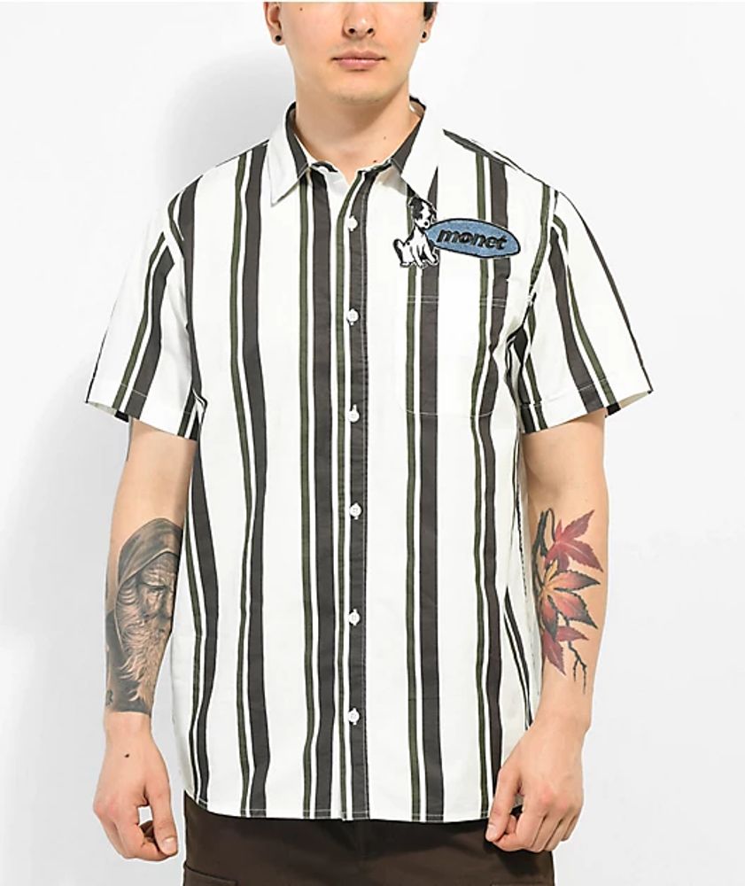 A-Lab Shroomie Short Sleeve Button Up Shirt