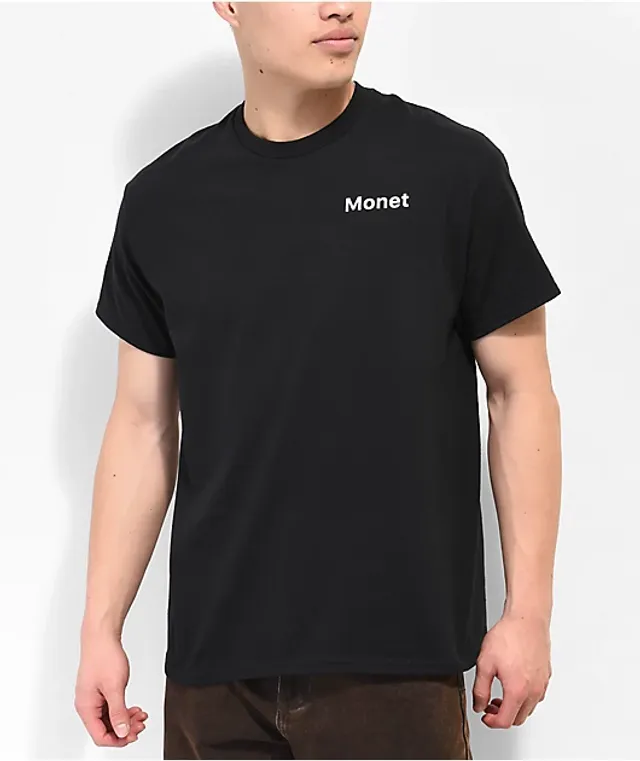 Monet Vikings Black T-Shirt