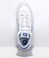 New Balance 440H White & Blue Skate Shoes