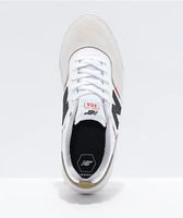 New Balance Numeric 306 Jamie Foy White, Red & Blue Skate Shoes