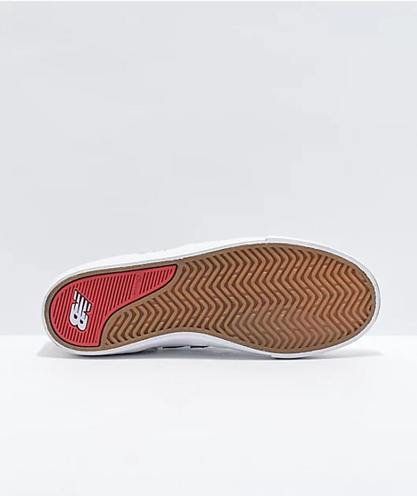 New Balance Numeric 306 Jamie Foy White, Red & Blue Skate Shoes