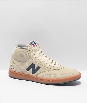 New Balance Numeric 440H Cream & Gum Skate Shoes