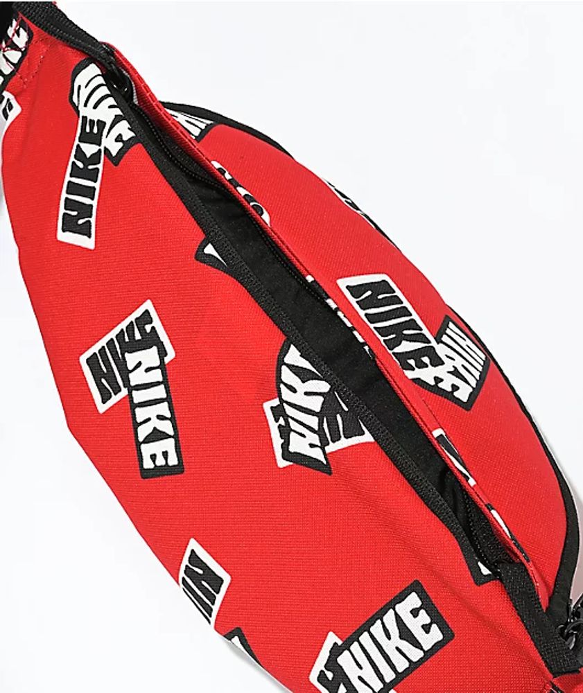 Nike Heritage University Red Fanny Pack