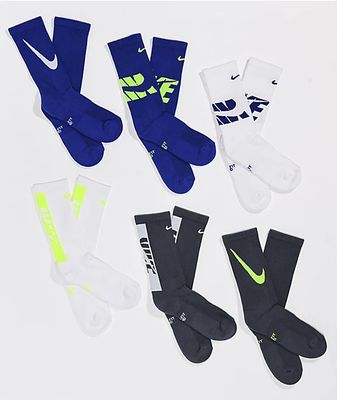 Nike Kids' Multi 6 Pack Crew Socks