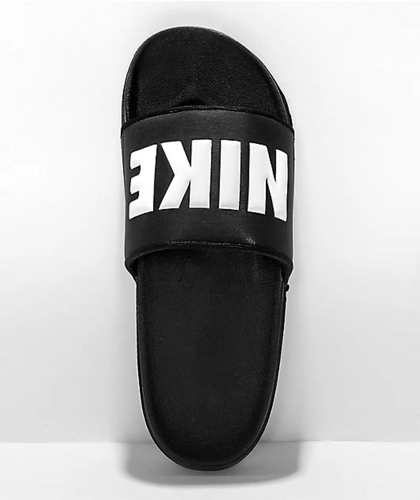 Nike Men's Offcourt Black & White Slide Sandals
