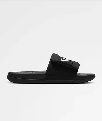 Nike Offcourt Adjust Black & White Slide Sandals