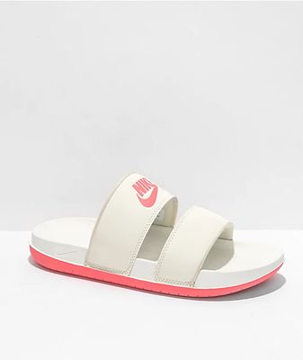 Nike Offcourt Duo Sail & Pink Slide Sandals