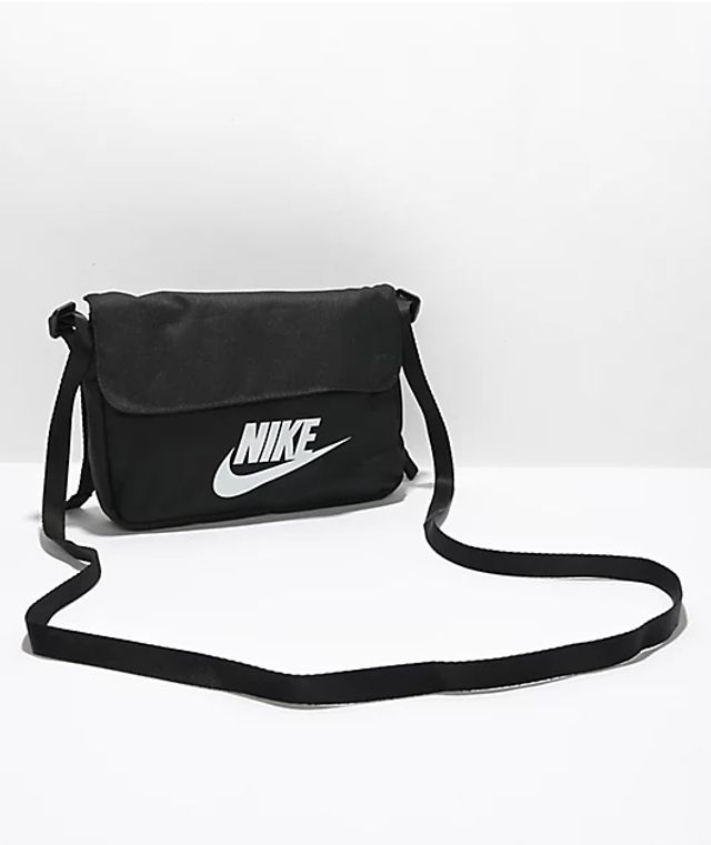 Nike Sportswear Futura Revel 365 Crossbody Bag (One Size, Black/White):  Handbags