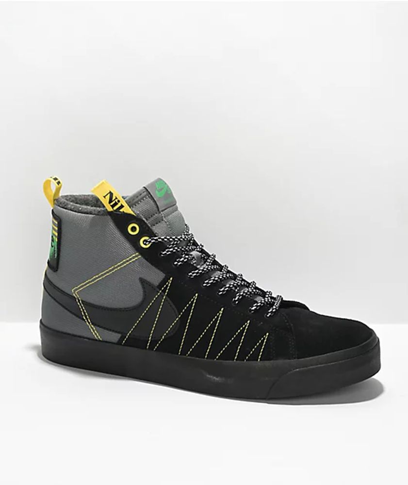 Politics Assumptions, assumptions. Guess Credentials Nike SB Blazer Mid Premium Black & Grey Skate Shoes | Foxvalley Mall