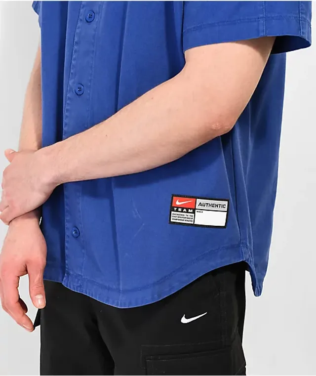 Nike SB Blue Baseball Jersey