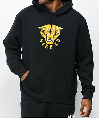 Nike SB GFX Panther Black Hoodie