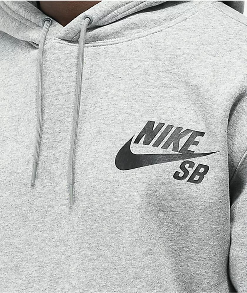 Nike Sb Icon Black & Purple Hoodie